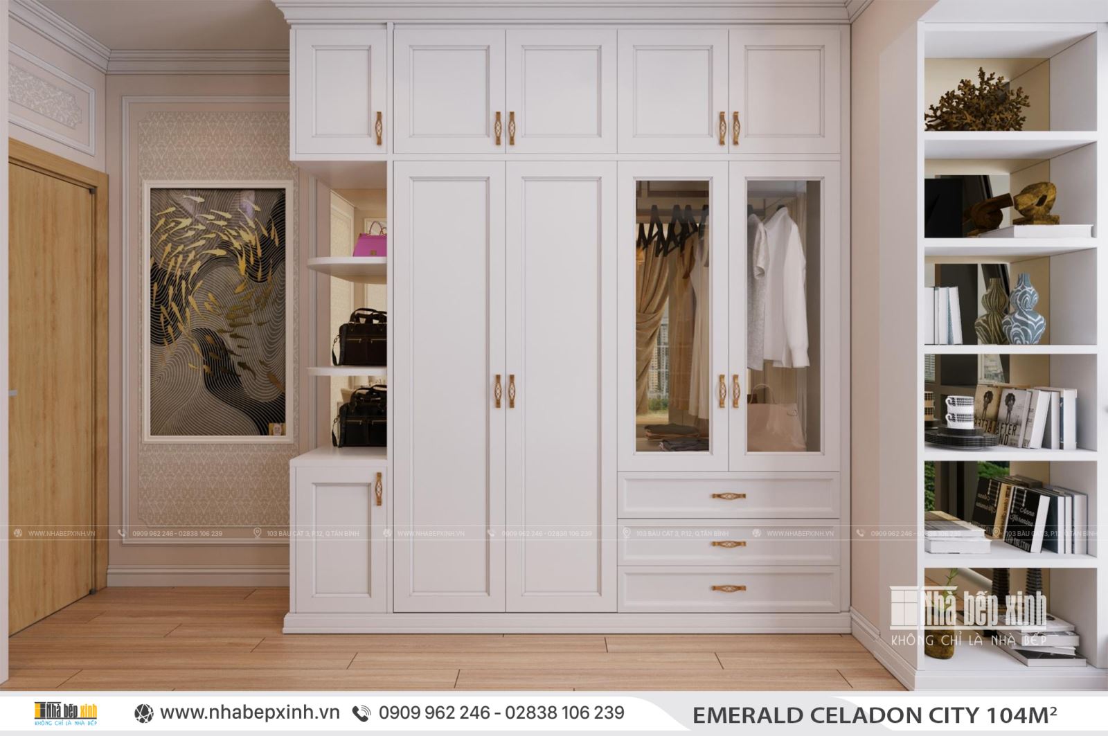 Tổng hợp các mẫu thiết kế nội thất Chung cư Emerald Celadon City